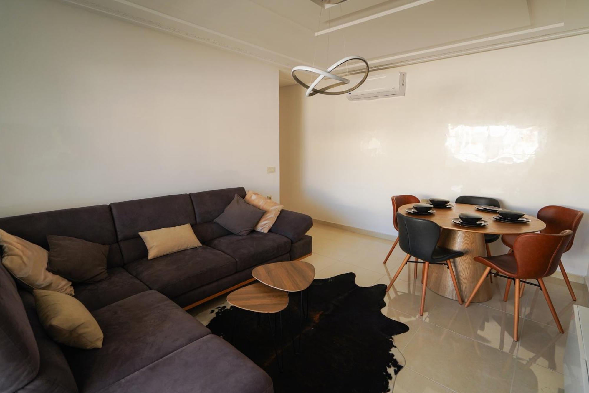 Appartement With Terasse 5 Min To Tanger Marina-Free Parking Exterior foto